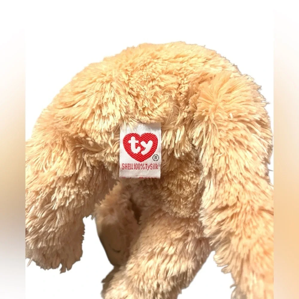 TY 100% Silk 2003 Puppy Plush Stuffed Animal Dog